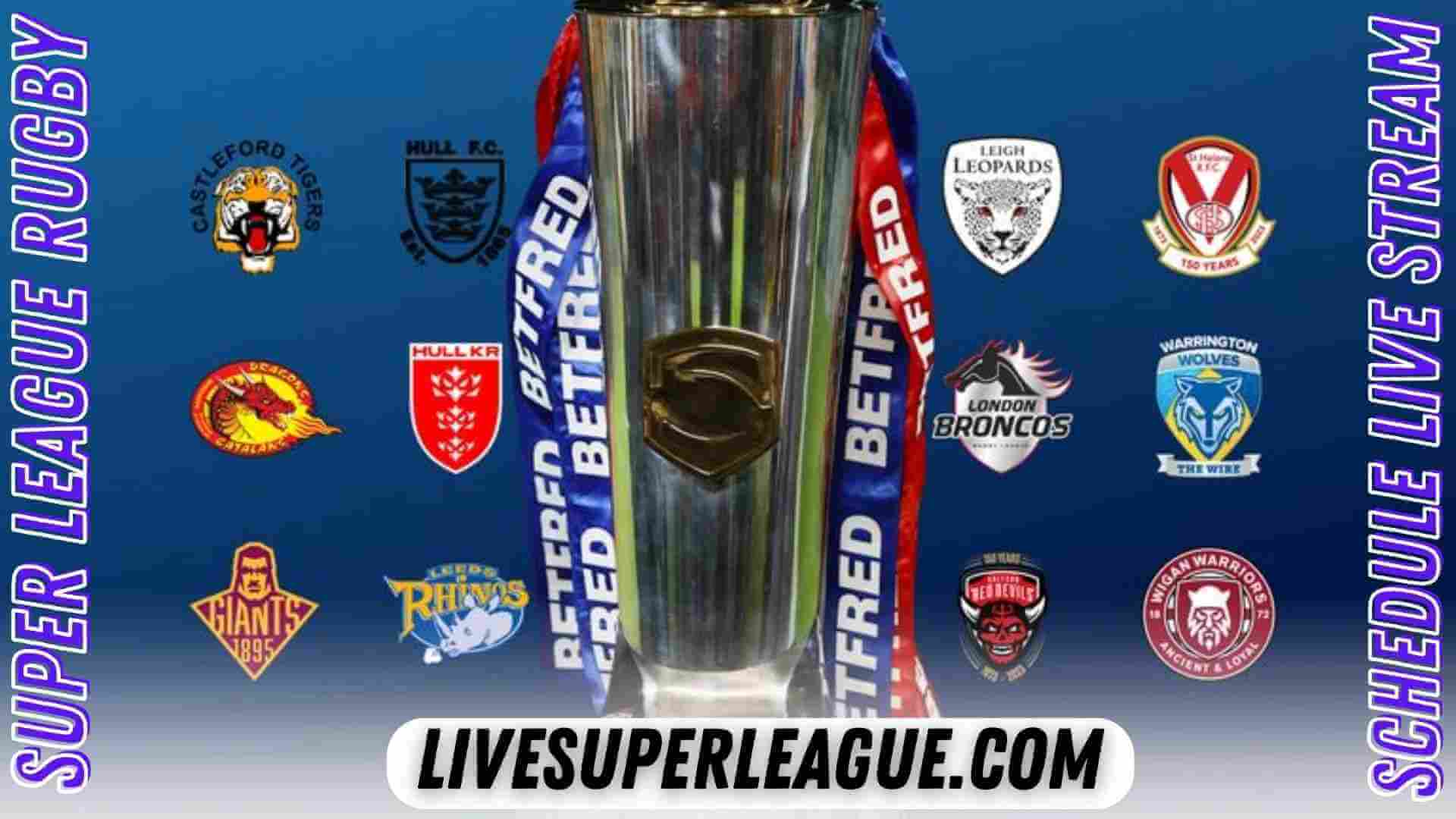 Super League Rugby 2016 Fixtures