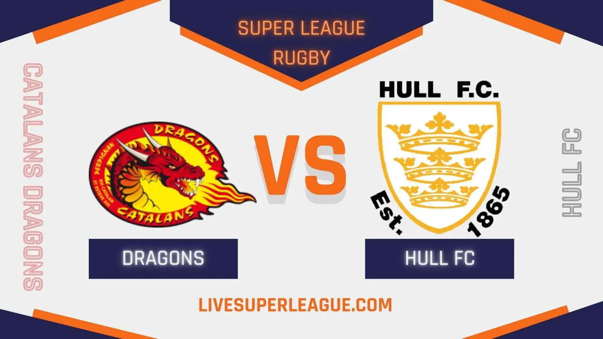 Live Catalans Dragons VS Hull FC Coverage