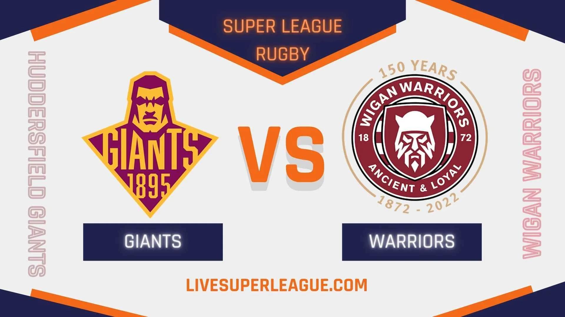 Live Huddersfield Giants VS Wigan Warriors Telecast