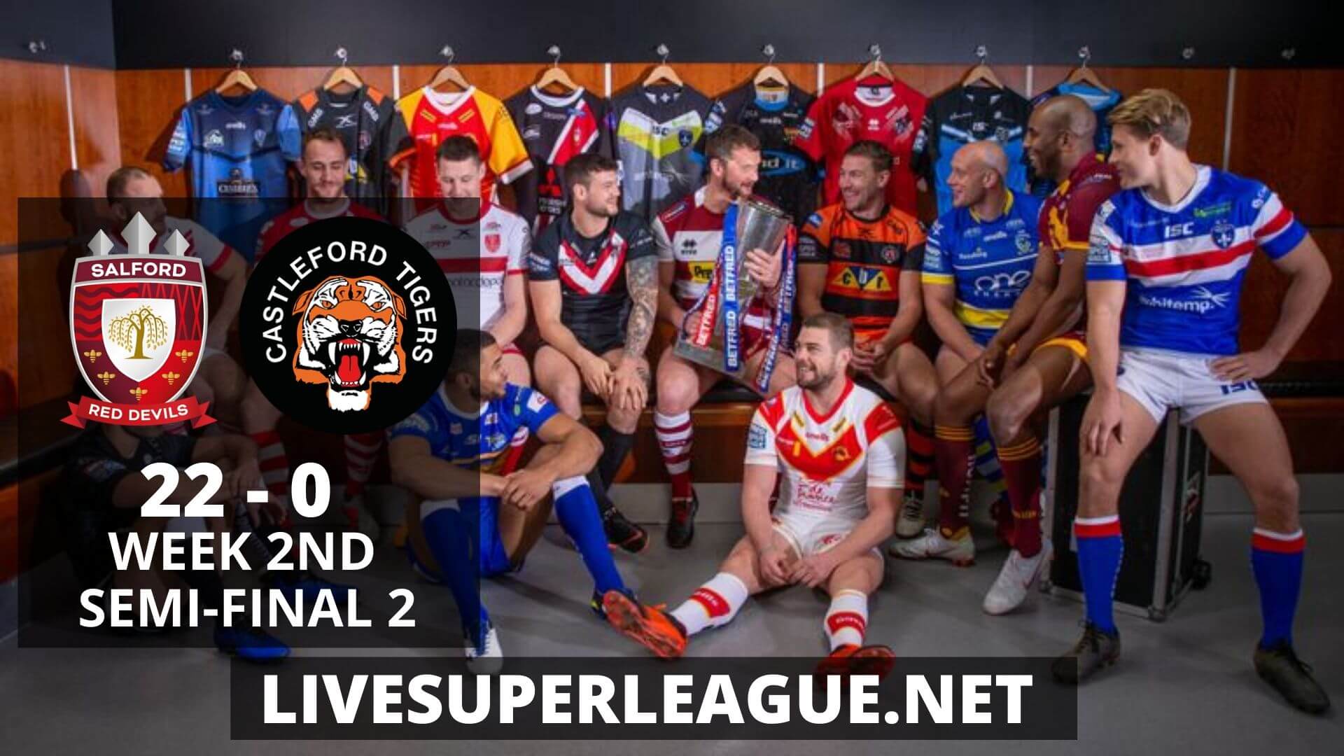 Salford Red Devils Vs Castleford Tigers Highlights 2019 Week 2