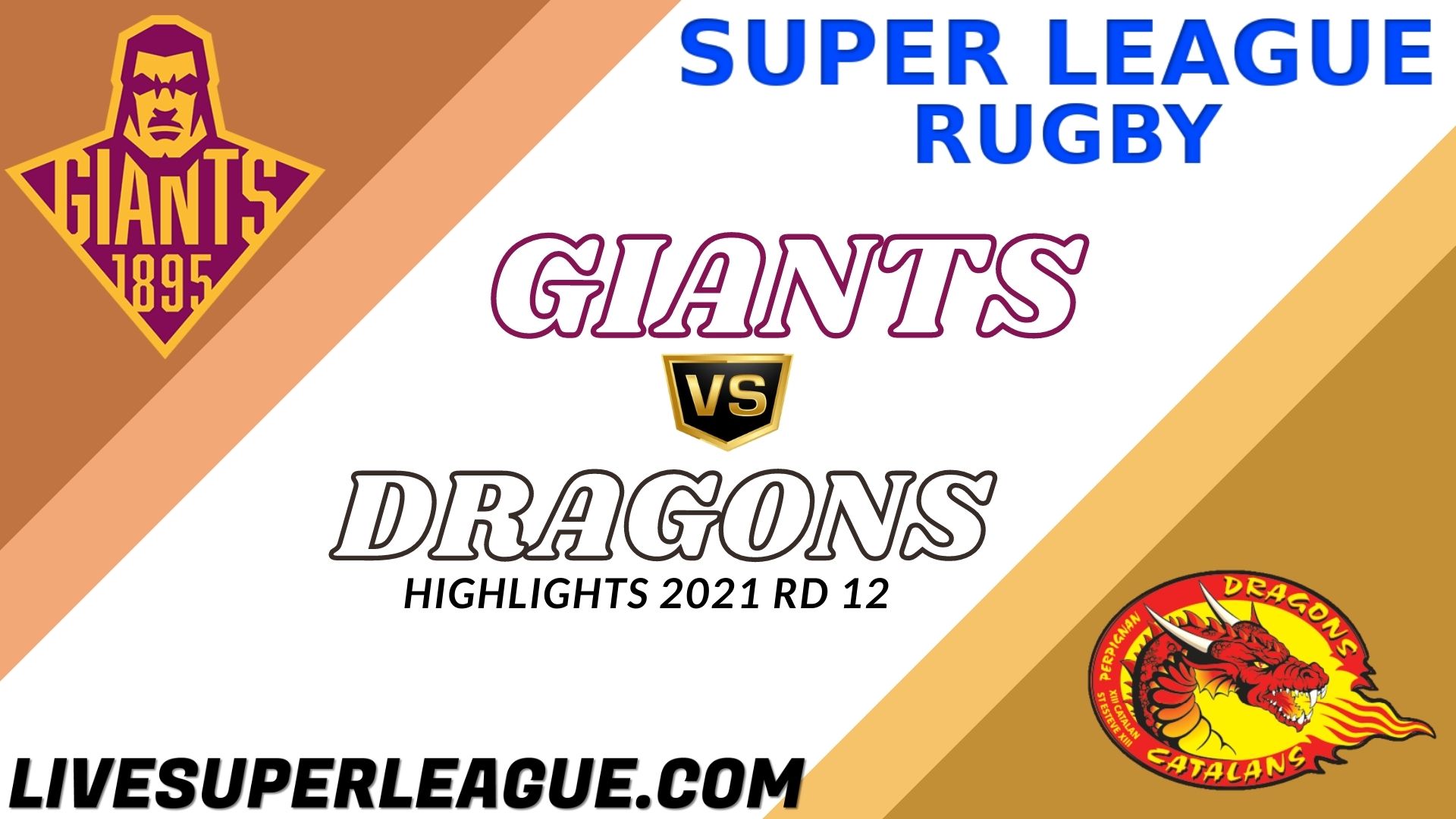 Huddersfield Giants Vs Catalans Dragons Highlights 2021