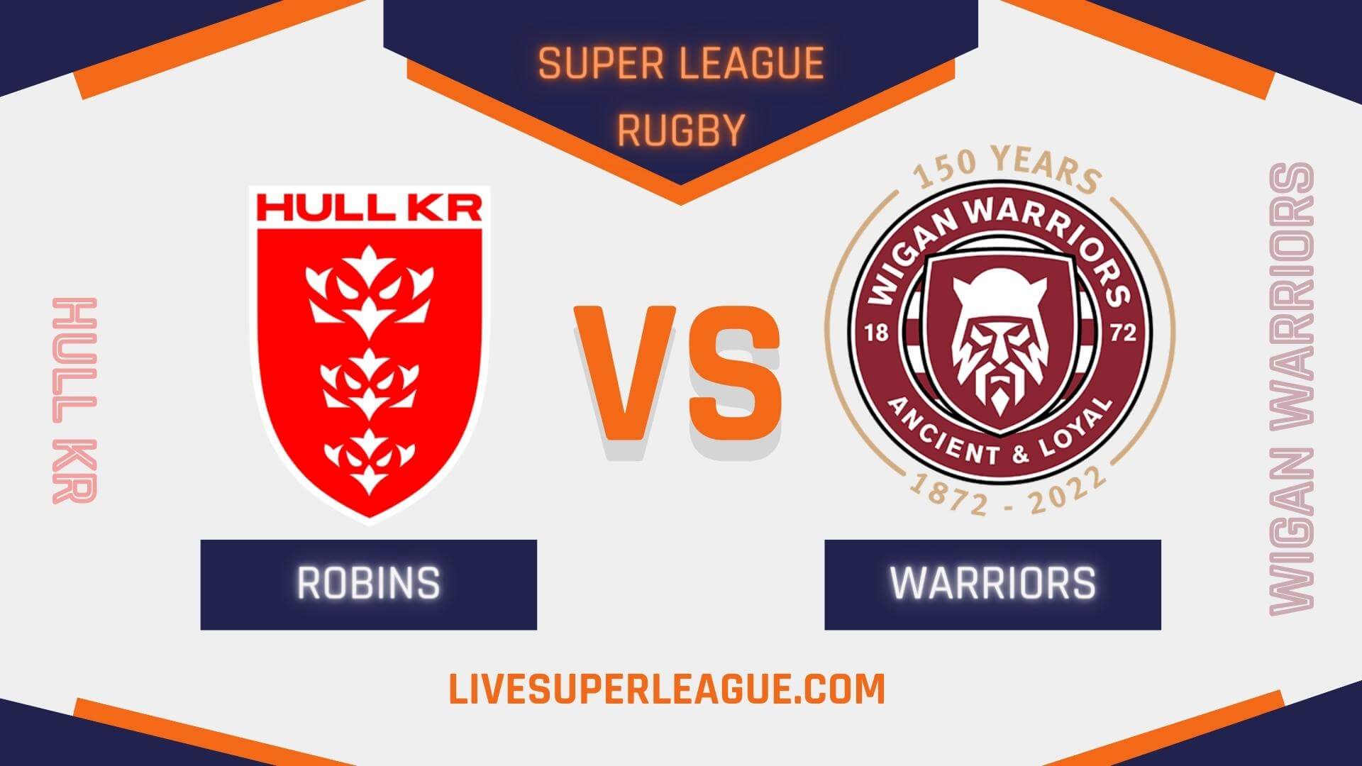 Hull KR Vs Wigan Warriors RD 1 Live Stream 2023 | Full Match Replay