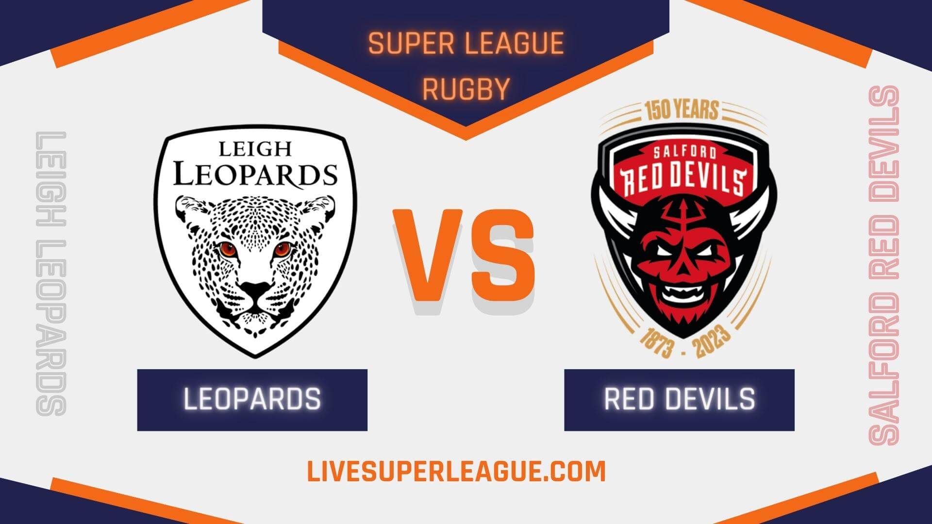 Leigh Leopards Vs Salford Red Devils RD 1 Live Stream 2023 | Full Match Replay