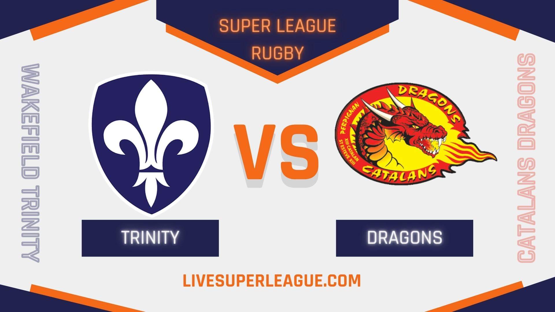 Wakefield Trinity Vs Catalans Dragons RD 1 Live Stream 2023 | Full Match Replay