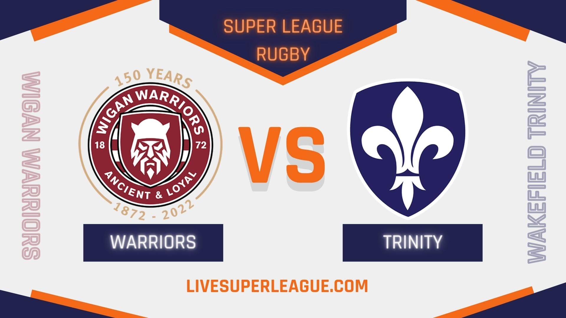 Wigan Warriors Vs Wakefield Trinity RD 2 Live Stream 2023 | Full Match Replay