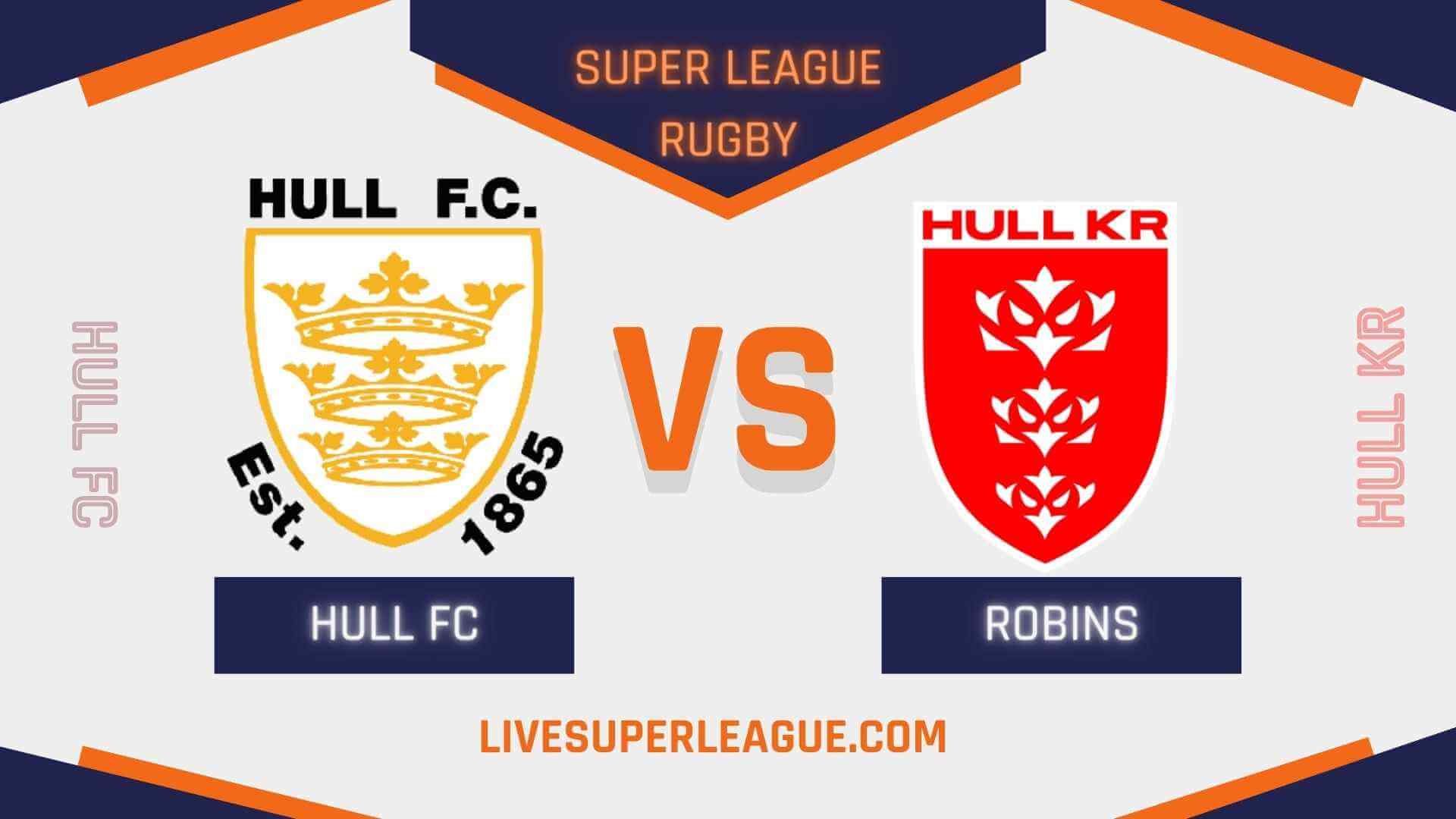 Hull FC Vs Hull KR RD 01 Live Stream 2024 | Full Match Replay