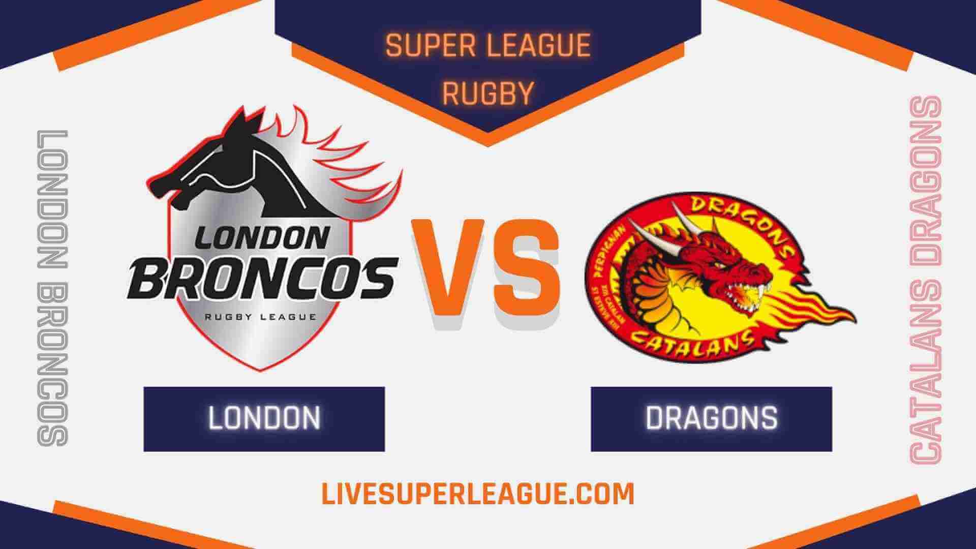London Broncos Vs Catalans Dragons RD 02 Live Stream 2024 | Full Match Replay