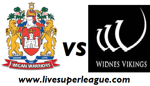Watch Widnes Vikings VS Wigan Warriors  Live